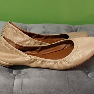 Lucky Brand Nude Flats